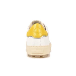 Pataugas ARAN/MIX F2H BLANC/JAUNE -Pataugas BASKET FEMME ARAN MIX F2H BLANC JAUNE 7