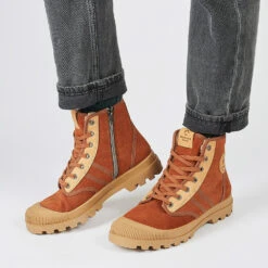 Pataugas AUTHENTIQUE ZIP/SCSH F4I TERRACOTTA -Pataugas BOOTS FEMME OG ZIP SCSH F4I TERRACOTTA 628502255 1